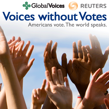 Voices without Votes, Americans vote, the world speaks